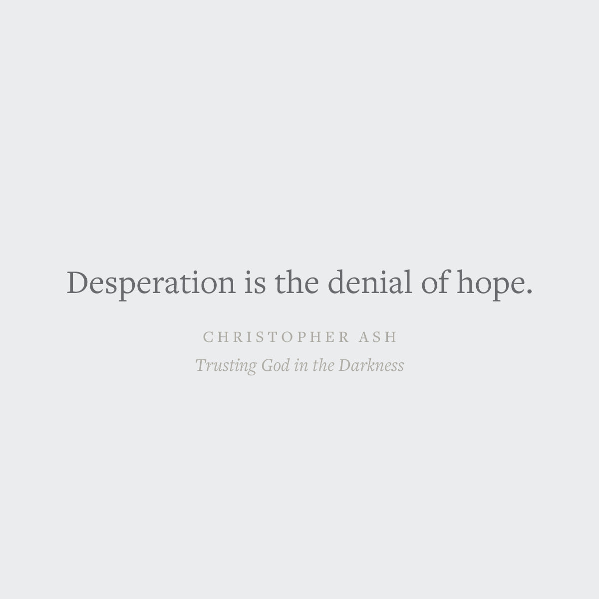 Trusting God in the Darkness: A Guide to Understanding the Book of Job