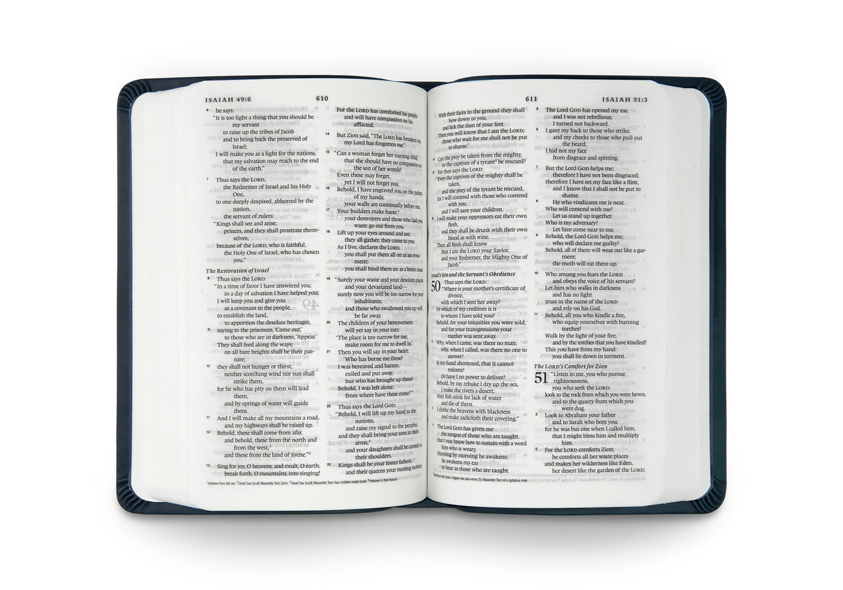 ESV Value Compact Bible (Trutone, Navy)