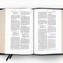 ESV Wide Margin Reference Bible (Top Grain Leather, Black)