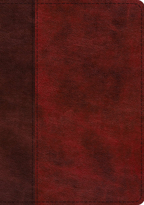 ESV Single Column Journaling Bible, Large Print (Trutone, Burgundy/Red, Timeless Design) - English Standard - 9781433568732