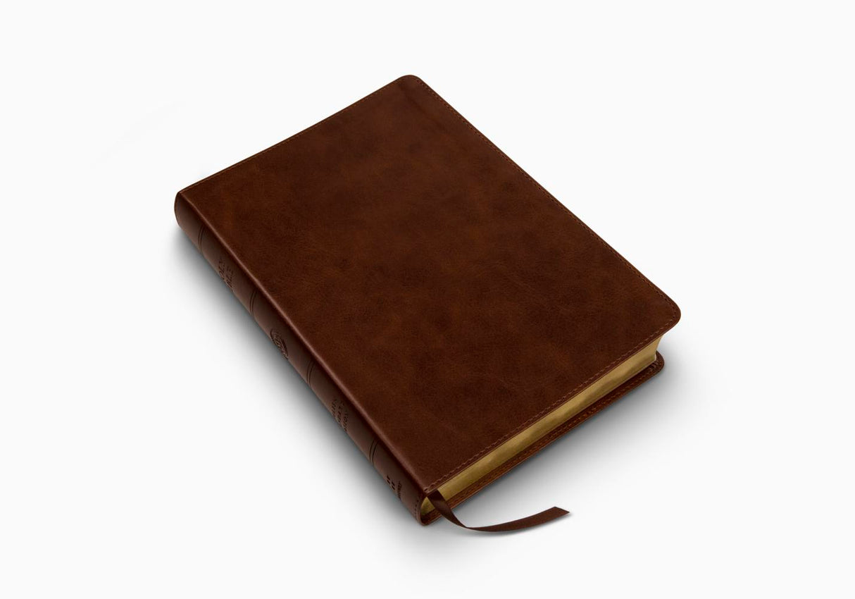 ESV Large Print Bible (Trutone, Deep Brown)