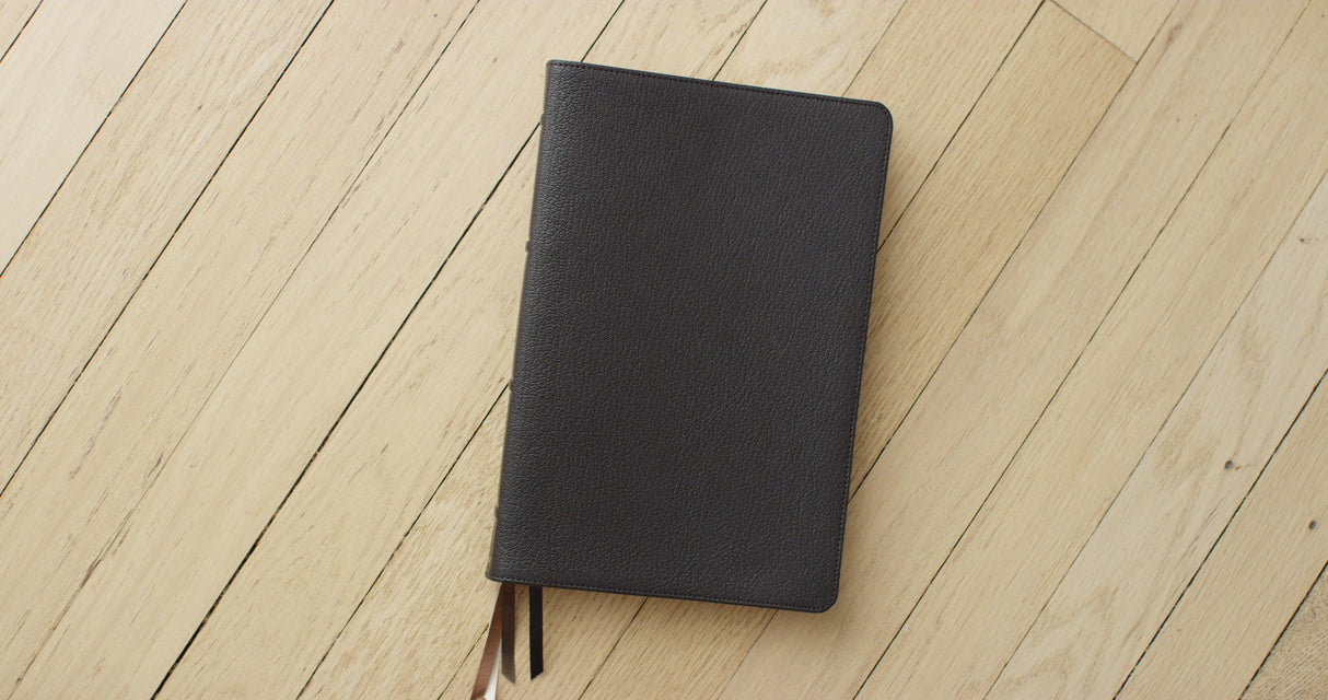 ESV Heirloom Bible, Omega Edition (Goatskin, Black)