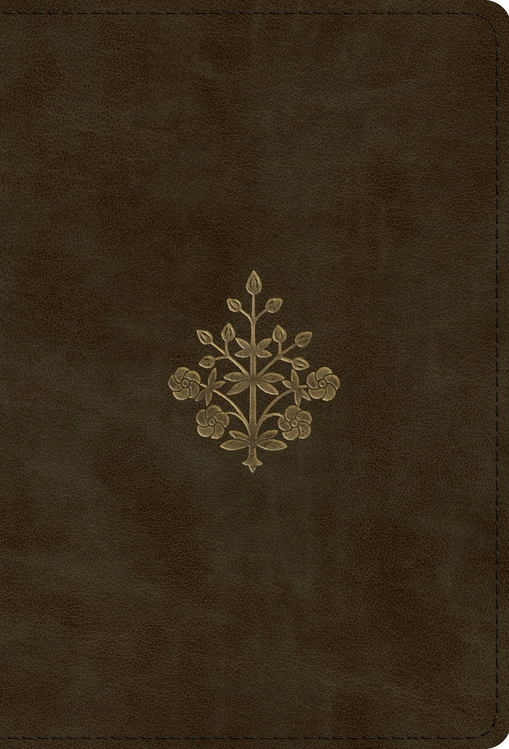 ESV Large Print Compact Bible (Trutone, Olive, Branch Design) cover image