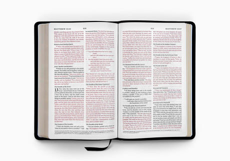 ESV Bible, Classic Thinline Edition (Genuine Leather, Black)