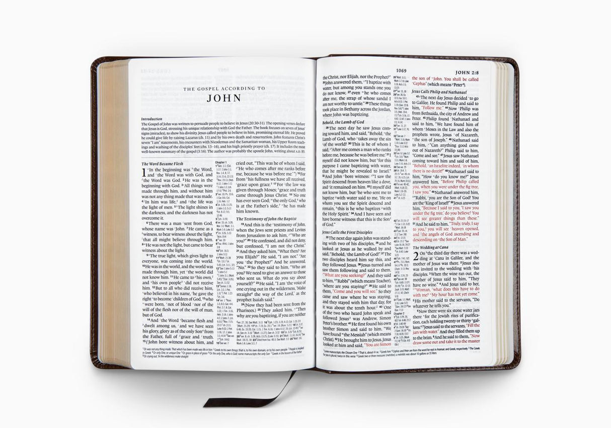 ESV Reference Bible (TruTone, Coffee) (1023774818351)