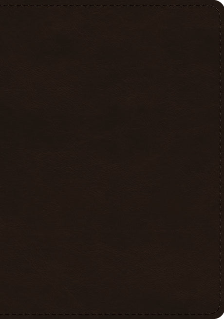 ESV Single Column Journaling Bible, Large Print (Trutone, Deep Brown) - English Standard Version - 9781433568749