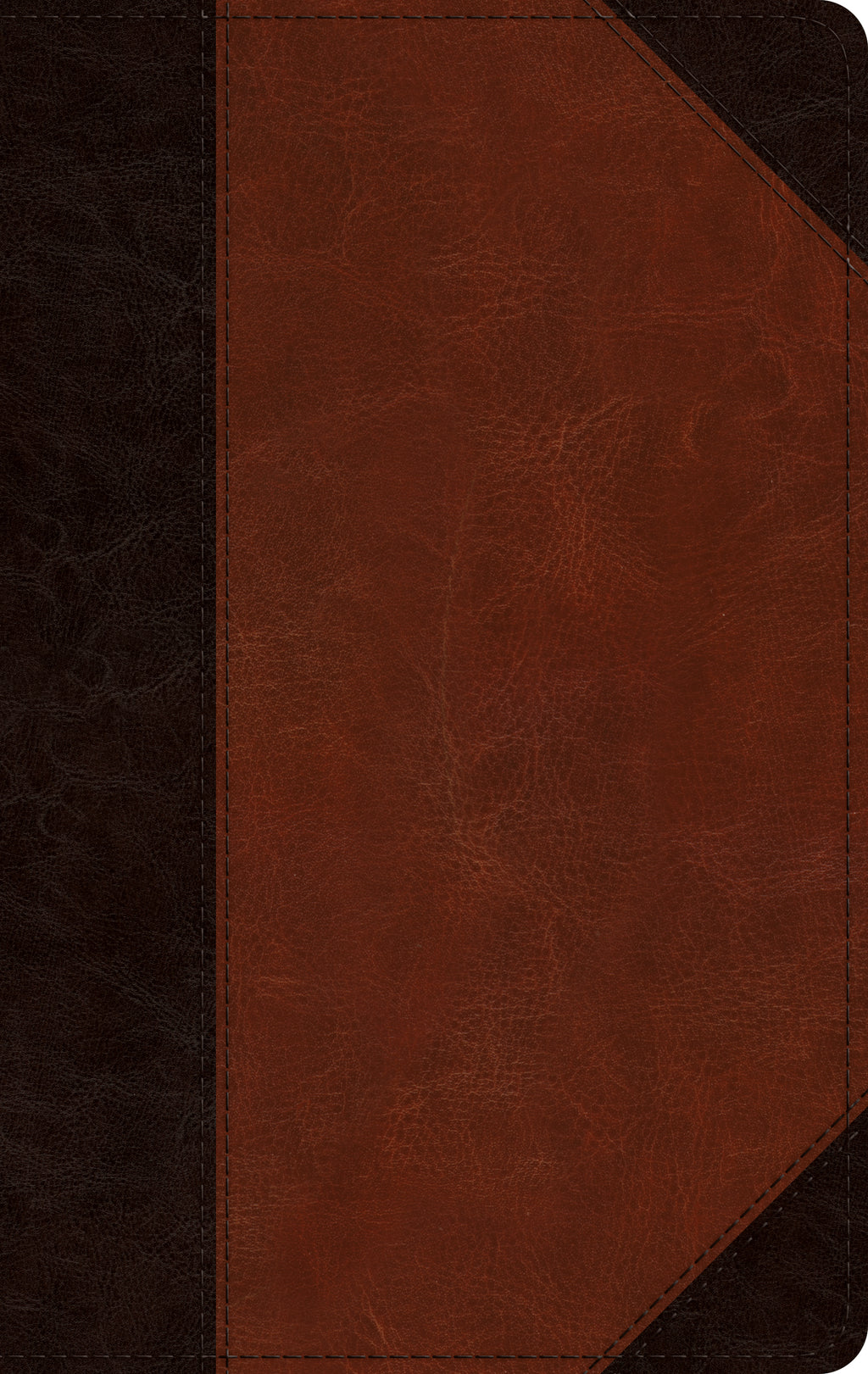 ESV Single Column Thinline Bible (TruTone, Brown/Cordovan, Portfolio Design) cover image