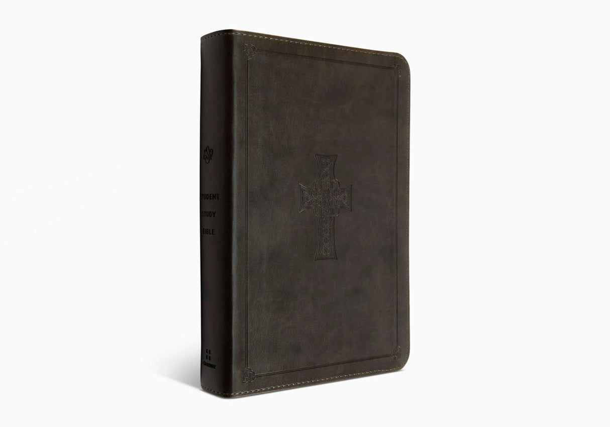 ESV Student Study Bible (TruTone, Olive, Celtic Cross Design)