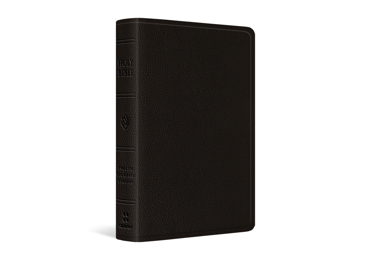 ESV Pocket Bible - Buffalo Leather, Deep Brown - English Standard Version - 9781433568855
