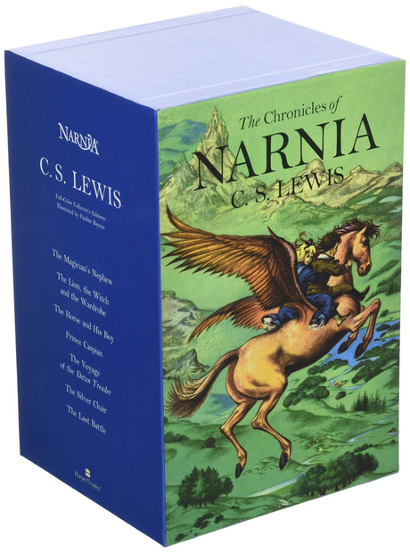 The Chronicles of Narnia Full-Color Paperback 7-Book Box Set - Lewis, C S; Baynes, Pauline (illustrator) - 9780064409391
