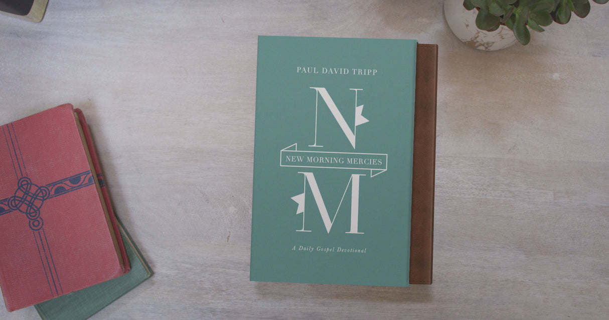 New Morning Mercies: A Daily Gospel Devotional (Trutone, Brown)