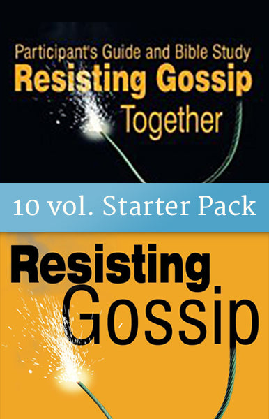 Resisting Gossip Together (Includes 5 Books and 5 Participants Guides) Mitchell, Matthew C. cover image (1016361386031)