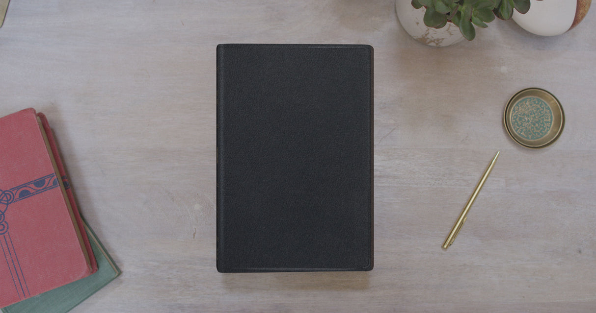 ESV Super Giant Print Bible (Genuine Leather, Black)