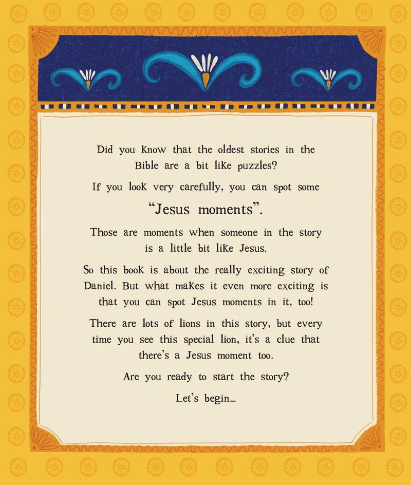 Jesus and the Lions' Den: A True Story about How Daniel Points Us to Jesus (Tales That Tell the Truth)