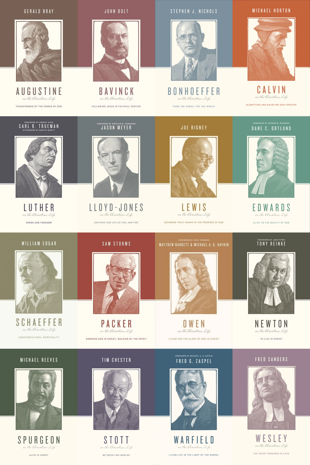 Theologians on the Christian Life Set (16 Volumes)