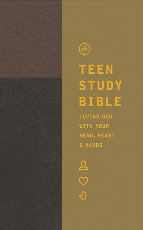 ESV Teen Study Bible (Trutone, Slate/Umber) - ESV - 9798874902629
