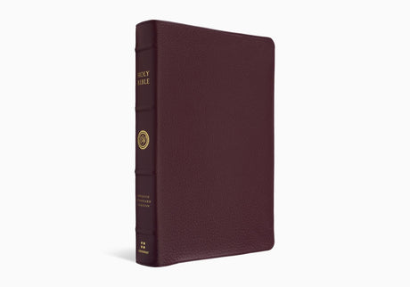 ESV Heirloom Bible, Gloria Dei: Single Column Edition (Calfskin, Bordeaux) - ESV - 9798874913632