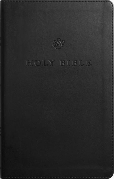 ESV Premium Church Bible, Large Print, Red Letter (Trutone, Black) - ESV - 9798874904043