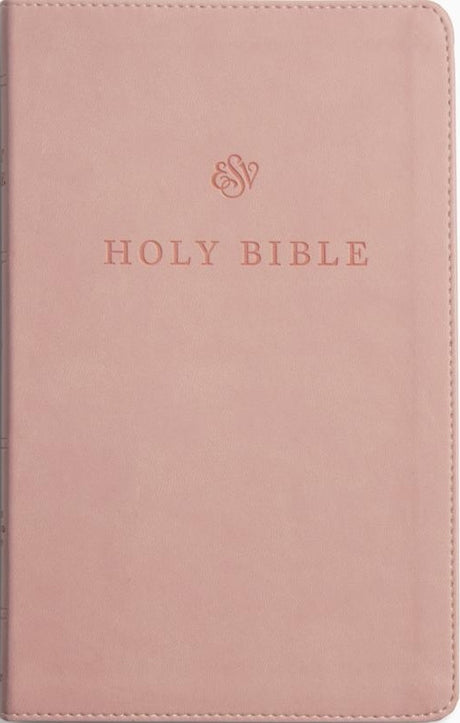 ESV Premium Church Bible (Trutone, Blush Rose) - ESV - 9798874903428