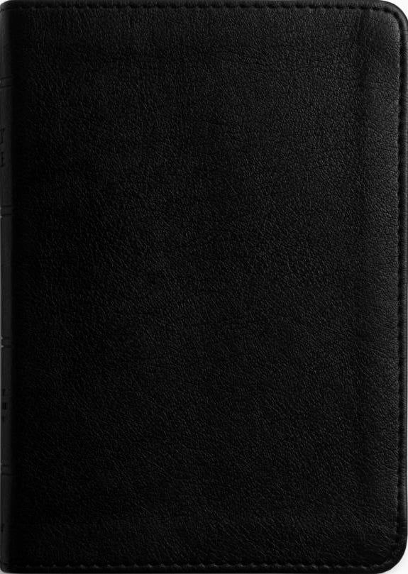 ESV Large Print Compact Bible, Red Letter (Trutone, Black) - ESV - 9798874902919