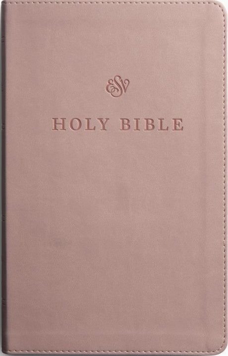 ESV Premium Church Bible, Large Print (Trutone, Blush Rose) - ESV - 9798874900441