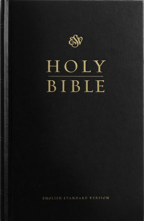 ESV Pew Bible (Hardcover, Black) - ESV - 9798874903251