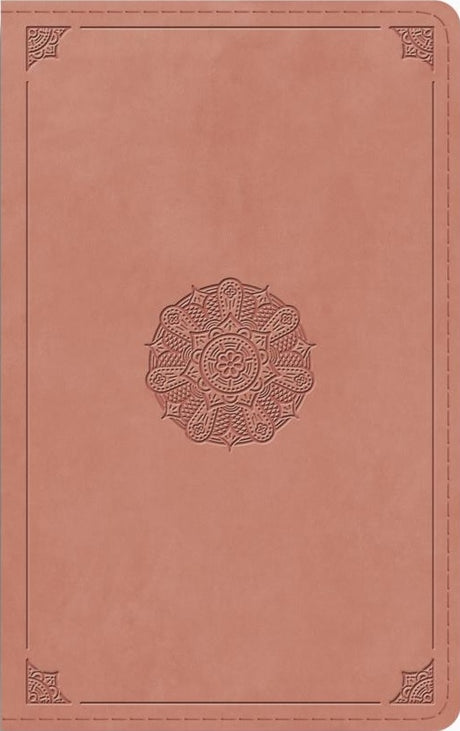 ESV Thinline Bible, Thumb Indexed (Trutone, Blush Rose, Emblem Design) - ESV - 9798874904333