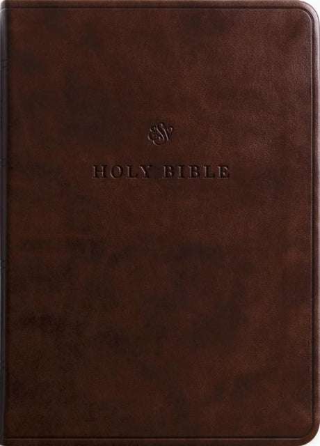 ESV Value Large Print Compact Bible (Trutone, Chestnut) - ESV - 9798874903084