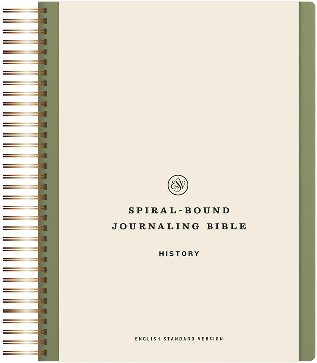ESV Spiral-Bound Journaling Bible, History (Hardcover) - English Standard - 9781433596445
