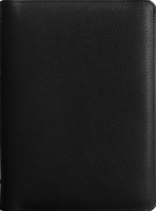 ESV Heirloom Bible, Alpha: Personal Size Edition (Goatskin, Black)