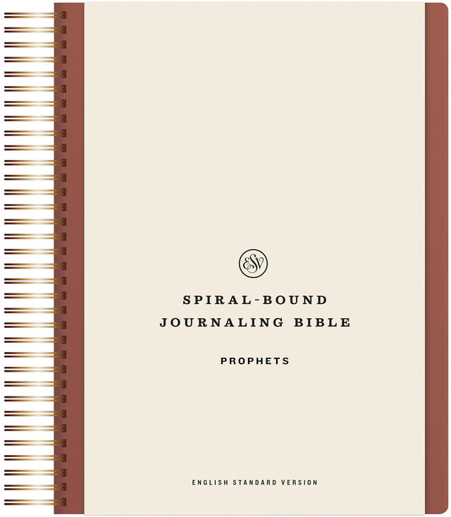 ESV Spiral-Bound Journaling Bible, Prophets (Hardcover) - English Standard - 9781433596469