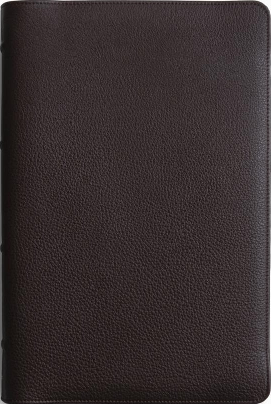 ESV Heirloom Bible, Gloria Dei: Single Column Edition (Calfskin, Mahogany)