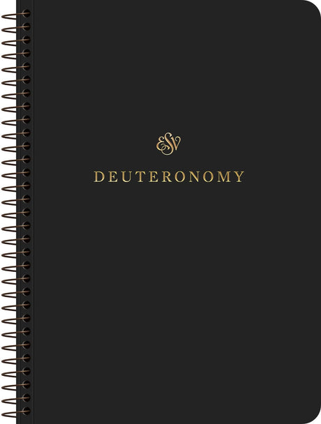 ESV Scripture Journal, Spiral-Bound Edition: Deuteronomy (Paperback) - ESV - 9781433597077