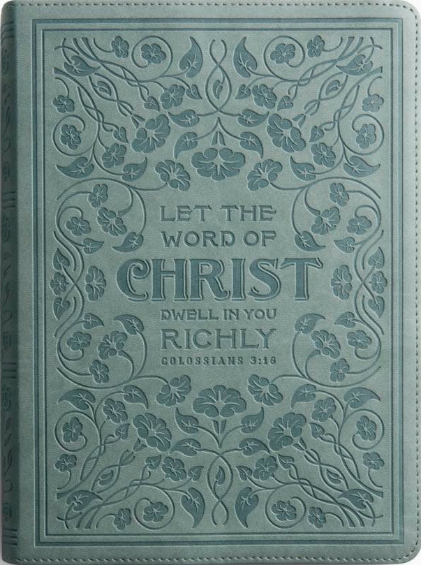 ESV Illuminated Bible, Art Journaling Edition (Trutone, Paris Sky, Colossians 3:16 Design) - ESV - 9798874900199