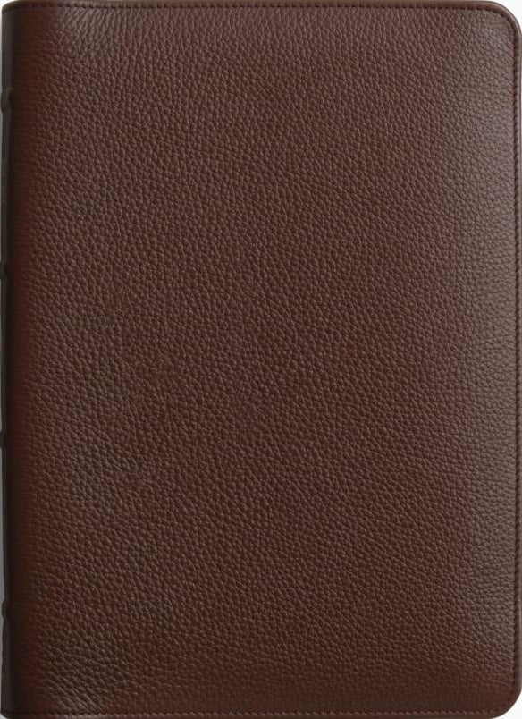 ESV Heirloom Bible, Alpha: Personal Size Edition (Calfskin, Grenada, Full Yapp)