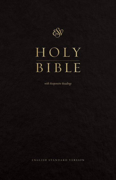 ESV Pew Bible with Responsive Readings (Hardcover, Black) -  () - 9798874901080