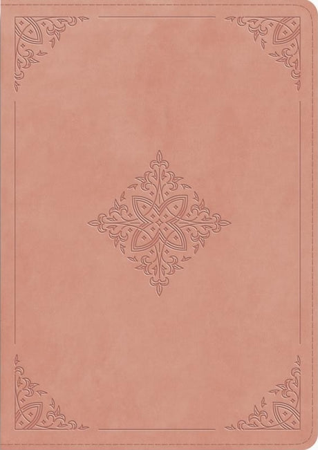 ESV Study Bible (Trutone, Blush Rose, Fleur-De-Lis Design) - ESV - 9798874902681