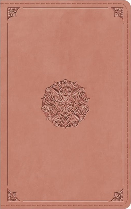 ESV Thinline Bible (Trutone, Blush Rose, Emblem Design) - ESV - 9798874903527