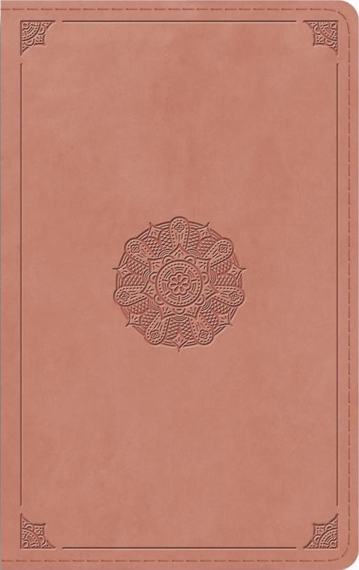 ESV Thinline Bible (Trutone, Blush Rose, Emblem Design) - ESV - 9798874903527
