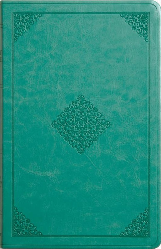 ESV Value Thinline Bible (Trutone, Teal, Ornament Design) - ESV - 9798874903336