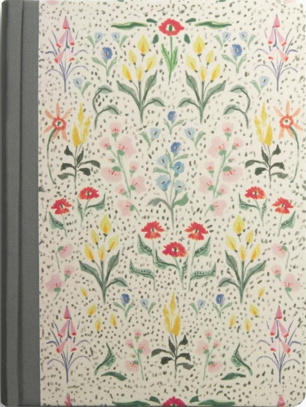 ESV Single Column Journaling Bible, Artist Series (Cloth Over Board, Lulie Wallace, in Bloom) - ESV - 9798874900885