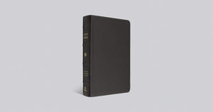 ESV Giant Print Personal Size Bible, Red Letter (Buffalo Leather, Deep Brown)