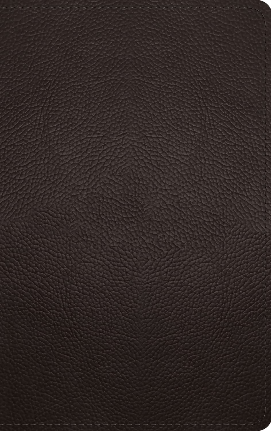 ESV Thinline Bible, Red Letter (Buffalo Leather, Deep Brown) - ESV - 9798874903640