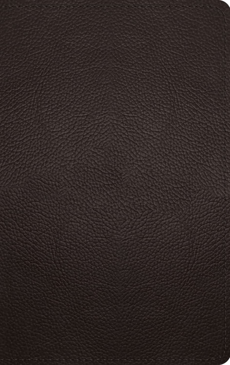 ESV Thinline Bible, Red Letter (Buffalo Leather, Deep Brown) - ESV - 9798874903640