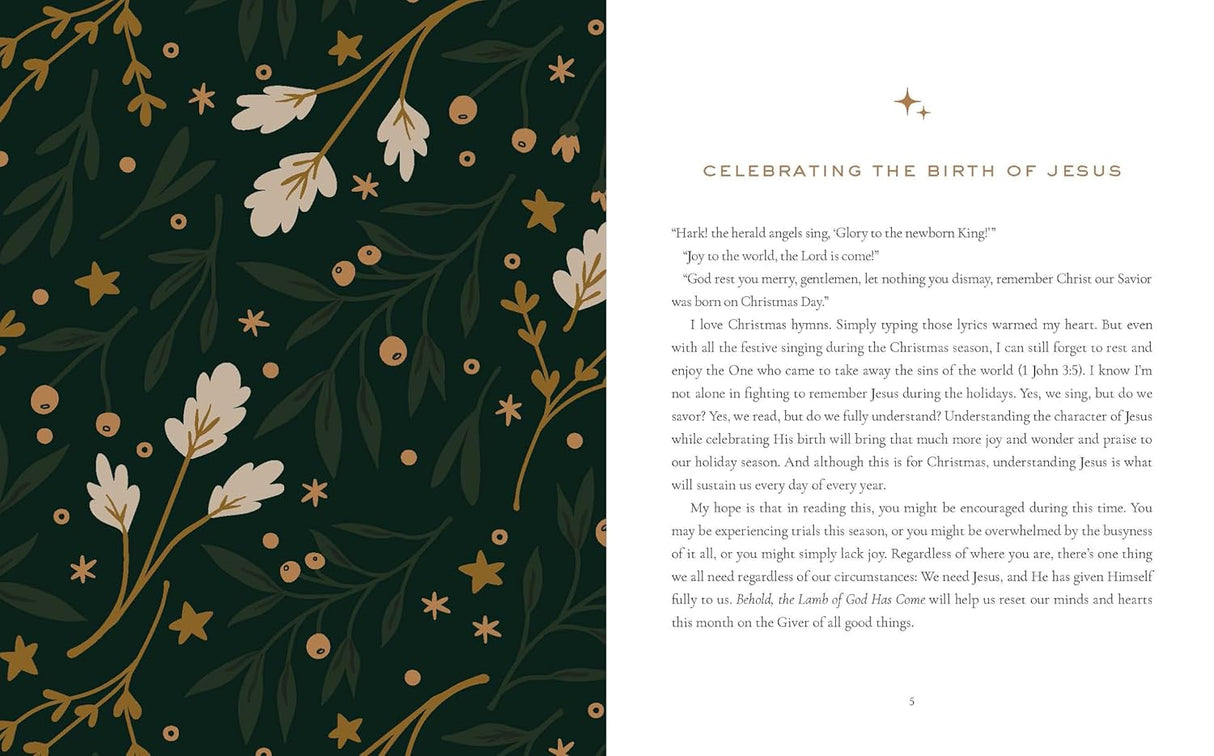 Behold, the Lamb of God Has Come: Celebrating the 25 Days of Christmas Together