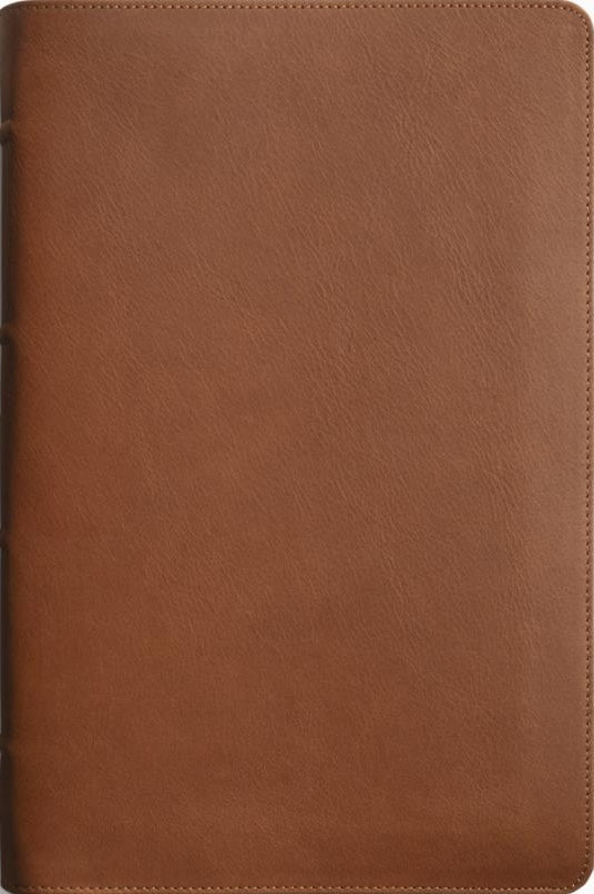 ESV Heirloom Bible, Veritas: Single Column Edition (Cowhide, British Tan, Full Yapp)