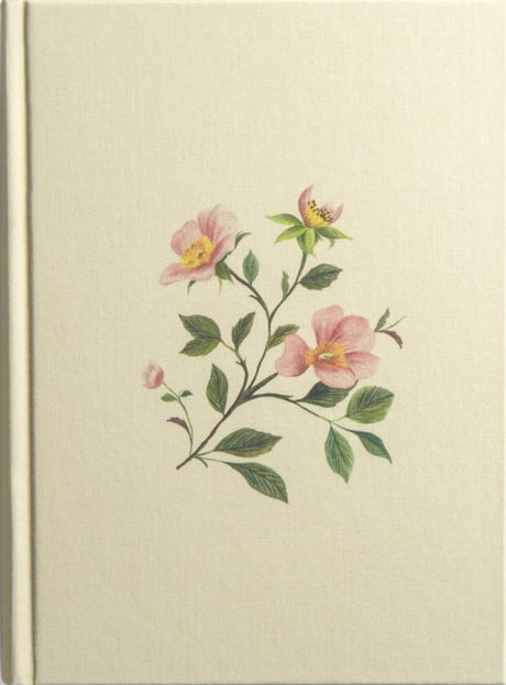 ESV Single Column Journaling Bible (Cloth Over Board, Rosehip Design) - ESV - 9798874900267