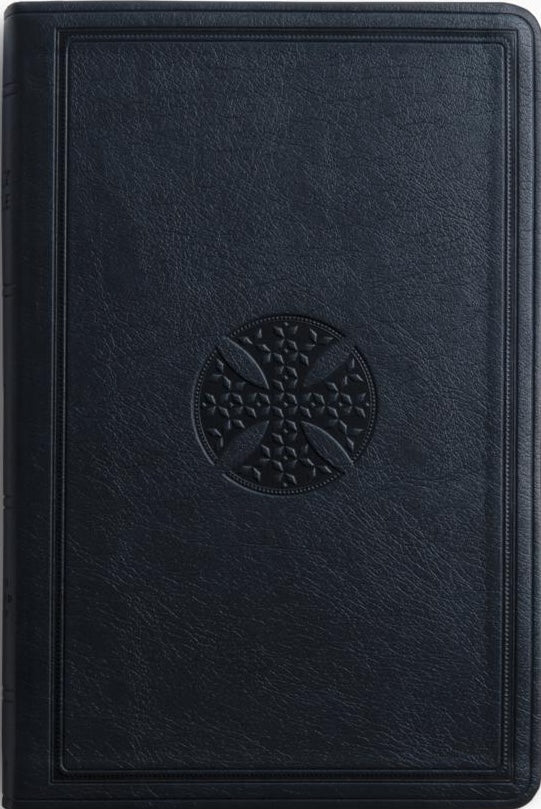 ESV Premium Gift Bible (Trutone, Navy, Mosaic Cross Design) - ESV - 9798874903145