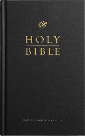 ESV Church Bible, Large Print (Hardcover, Black)
