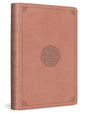 ESV Compact Bible (Trutone, Blush Rose, Emblem Design) - - - 9781433595608